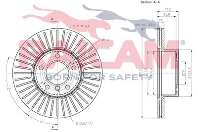 DISC FRANA RAICAM RD00097 2