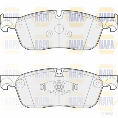 Brake Pad Set NAPA NBP1625