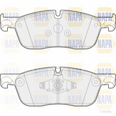 Brake Pad Set NAPA PBP7608