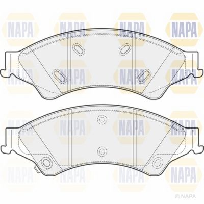 Brake Pad Set NAPA NBP1547