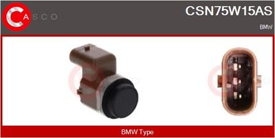 SENSOR AJUTOR PARCARE CASCO CSN75W15AS