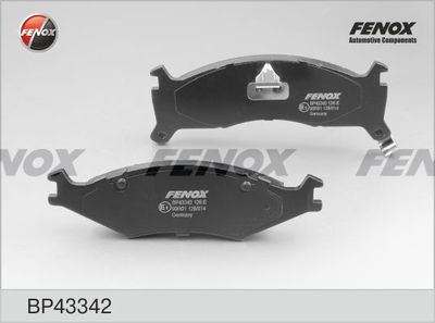 Комплект тормозных колодок, дисковый тормоз FENOX BP43342 для KIA RETONA
