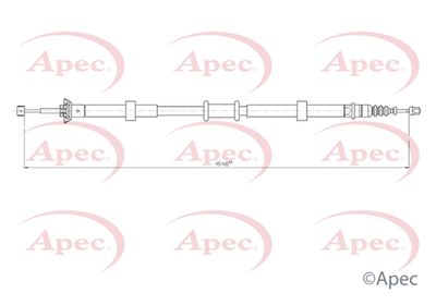 Cable Pull, parking brake APEC CAB1759