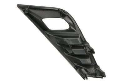 Voorbumper afdekking Voor Rechts (met mistlampgaten, plastic) past: NISSAN JUKE F16 01.19-
