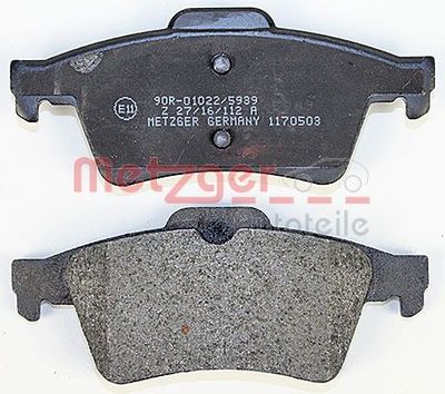 Brake Pad Set, disc brake 1170503