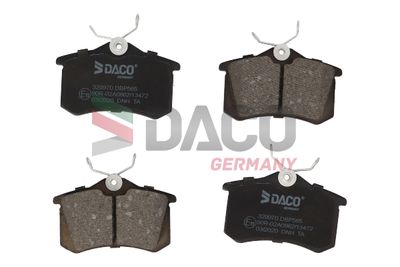 Комплект тормозных колодок, дисковый тормоз DACO Germany 329970 для VW SHARAN