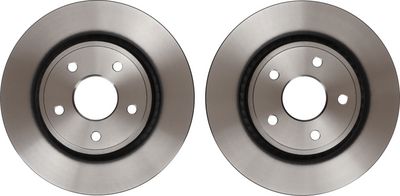 Brake disc Voor Links/Rechts past: JEEP COMMANDER, GRAND CHEROKEE II, GRAND CHEROKEE III 2.7D-5.7 10.01-10.11