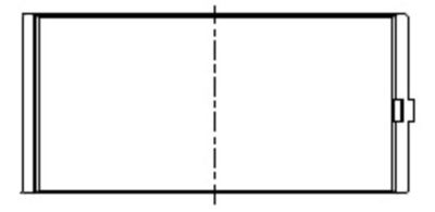 Sats med vevaxellager MAHLE 454 HS 20113 000