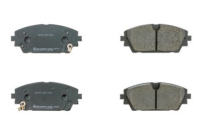 Sada brzdových destiček, kotoučová brzda AISIN BPZ-7004