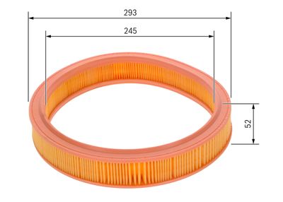 LUFTFILTER BOSCH 1457429819 4