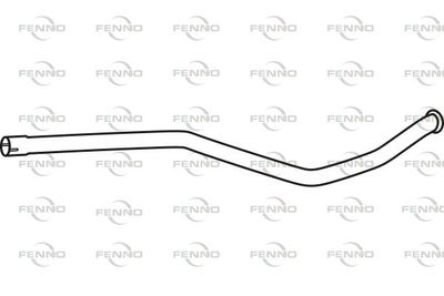 Rura wydechowa FENNO P4689