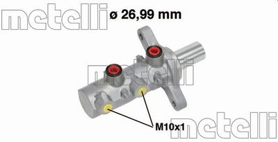 METELLI 05-0728 Ремкомплект тормозного цилиндра  для PEUGEOT BOXER (Пежо Боxер)