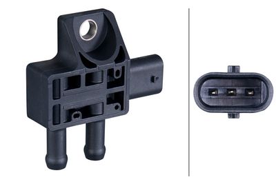 HELLA Sensor, exhaust pressure 6PP 358 392-041