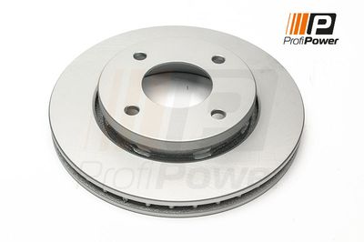 ProfiPower 3B1127 Тормозные диски  для MITSUBISHI COLT VI (Z3_A, Z2_A) 1.3 LPG