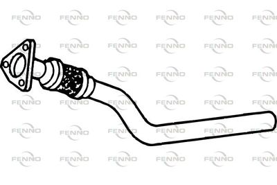 Rura wydechowa FENNO P5105