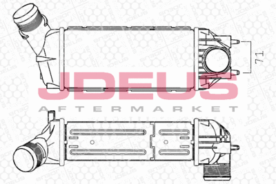 LADELUFTKüHLER JDEUS 821M09A