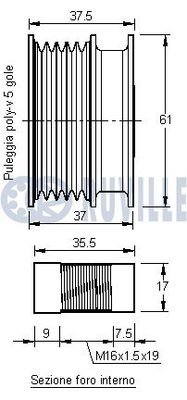 GENERATORFREILAUF RUVILLE 542158 1