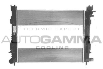 AUTOGAMMA 107210 Радиатор охлаждения двигателя  для DACIA  (Дача Сандеро)