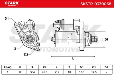 стартер STARK SKSTR-0330068