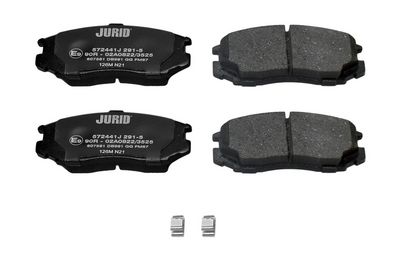 BREMSBELAGSATZ SCHEIBENBREMSE