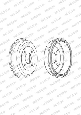 TAMBUR FRANA FERODO FDR329198 3