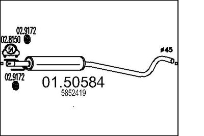 TOBA ESAPAMET INTERMEDIARA MTS 0150584