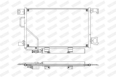 CONDENSATOR CLIMATIZARE WALKER WCD00372 8