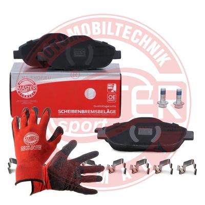 Zestaw klocków hamulcowych, hamulce tarczowe MASTER-SPORT GERMANY 13046038472N-SET-MSP