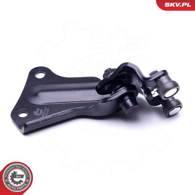 Ritinėlio kreiptuvas, atstumiamos durys