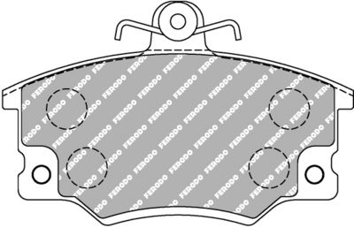 BREMSBELAGSATZ SCHEIBENBREMSE