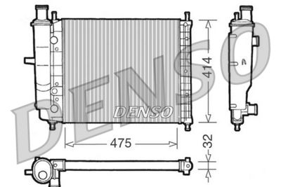 DENSO Kühler, Motorkühlung