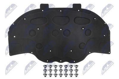 Garso izoliacijos medžiaga, variklio niša