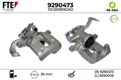 ETRIER FRANA FTE 9290473