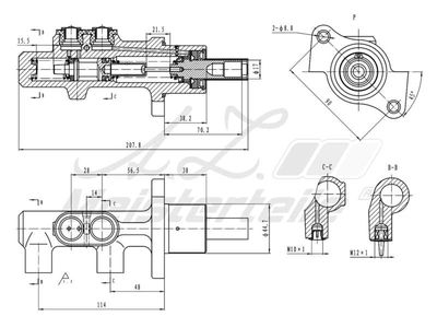 Спирачна помпа A.Z. Meisterteile AZMT-44-110-1064