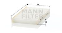 Filter, kupéventilation MANN-FILTER CU 21 005-2