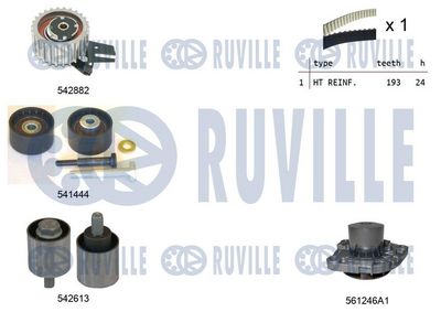 Vodní pumpa + sada ozubeného řemene RUVILLE 5505251