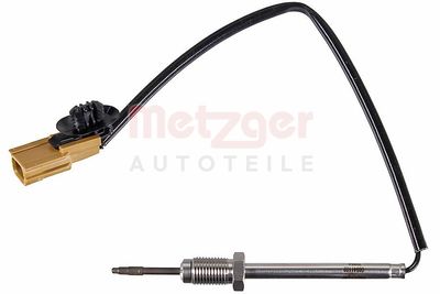Čidlo, teplota výfukových plynů METZGER AUTOTEILE 08941102