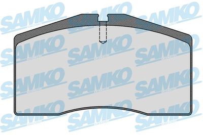 Комплект тормозных колодок, дисковый тормоз SAMKO 5SP1585 для PORSCHE 968