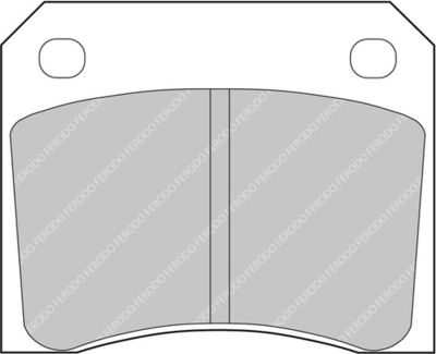 BREMSBELAGSATZ SCHEIBENBREMSE
