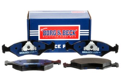 комплект спирачно феродо, дискови спирачки BORG & BECK BBP1509