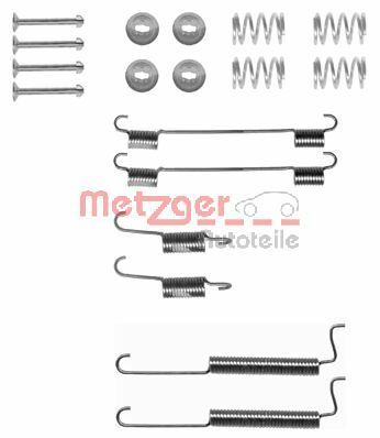 комплект принадлежности, спирани челюсти METZGER AUTOTEILE 105-0795