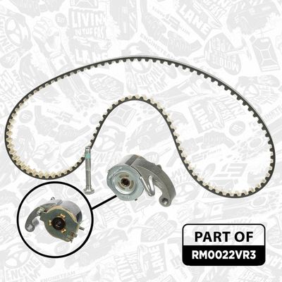 SET CUREA DE DISTRIBUTIE ET ENGINETEAM RM0022VR3 2