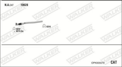 SISTEM DE ESAPAMENT WALKER OPK005573