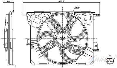 VENTILATOR RADIATOR