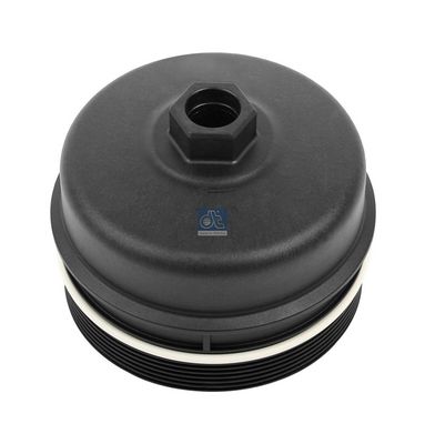 Cubierta, caja de filtro de aceite