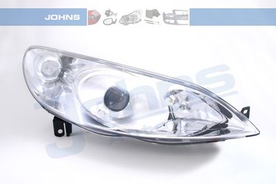 Основная фара JOHNS 57 47 10 для PEUGEOT 407