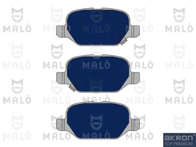 Комплект тормозных колодок, дисковый тормоз AKRON-MALÒ 1051127 для FIAT PANDA