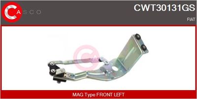 Система тяг и рычагов привода стеклоочистителя CASCO CWT30131GS для FIAT PANDA
