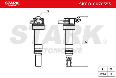 запалителна бобина STARK SKCO-0070353