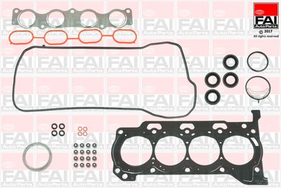 Комплект прокладок, головка цилиндра FAI AutoParts HS2227 для TOYOTA NOAH/VOXY